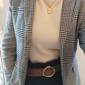Alfred Sung | Gorgeous houndstooth blazer